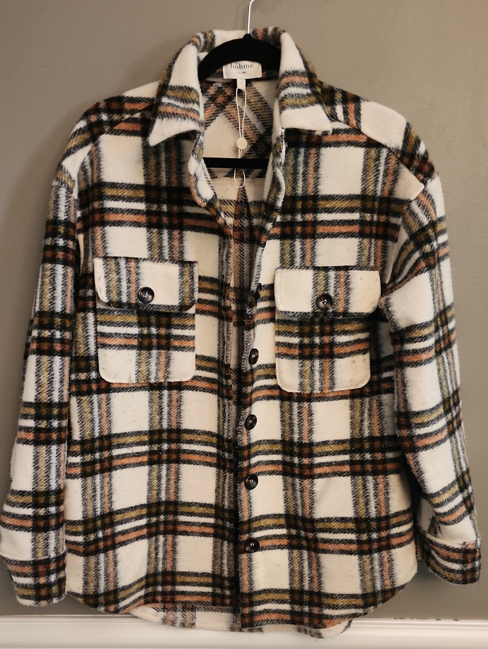Bohme Plaid Shacket (Shirt-Jacket)